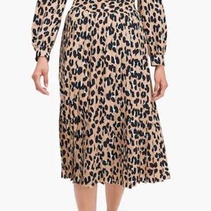 NWT kate spade Forest Feline Midi Skirt